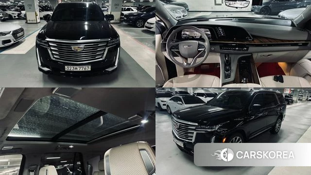 Cadillac Escalade 5th Generation 2022 Черный из Кореи