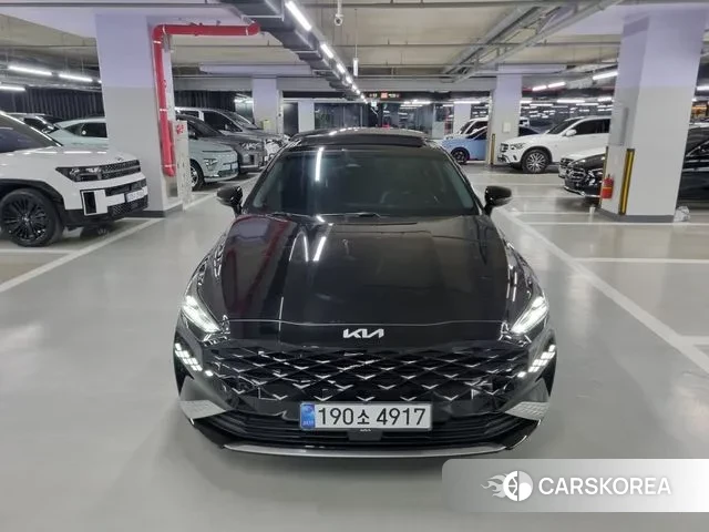 Kia K8 2021 Черный из Кореи