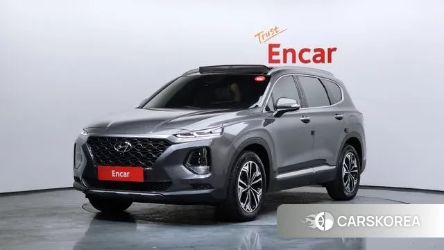 Hyundai Santa Fe TM 2018 Серый из Кореи