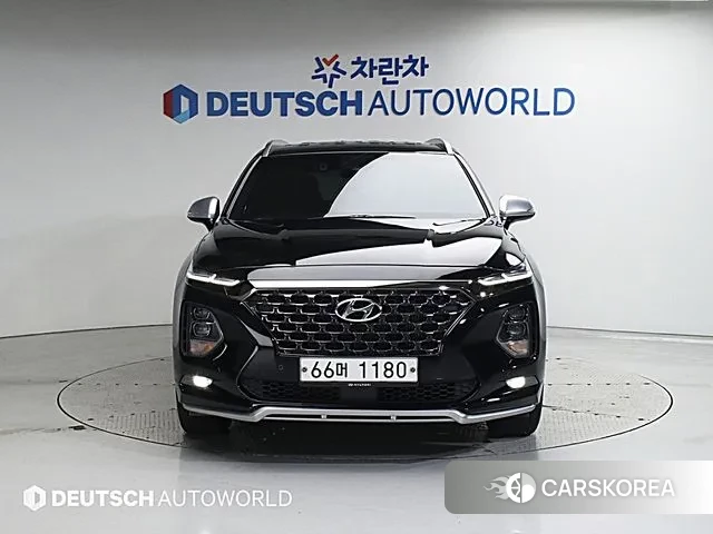Hyundai Santa Fe TM 2018 Черный из Кореи