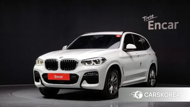 BMW X3 (G01) 2021 Белый из Кореи