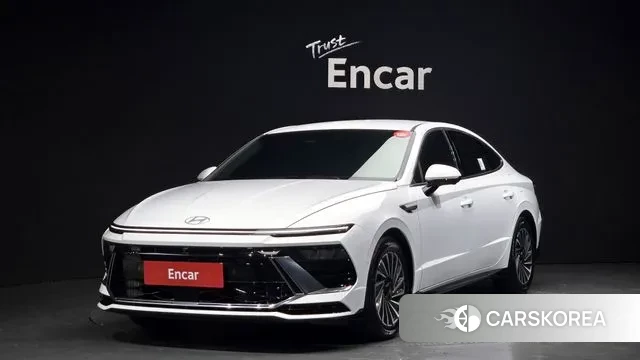 Hyundai Sonata D Edge Hybrid (DN8) 2024 Белый из Кореи