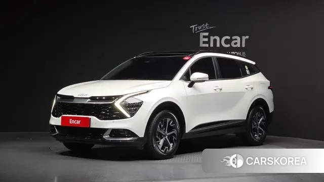 Kia Sportage 5th Generation Hybrid 2022 Белый из Кореи