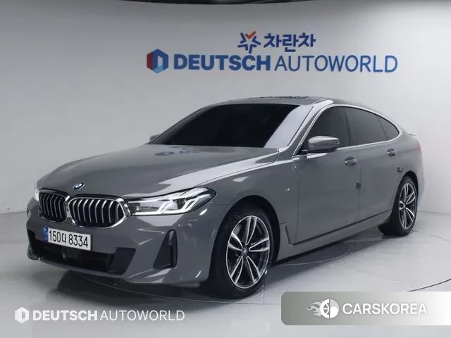 BMW 6 Series GT (G32) 2021 Серебристо-серый из Кореи