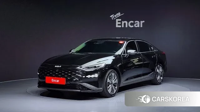 Kia K8 Hybrid 2021 Черный из Кореи