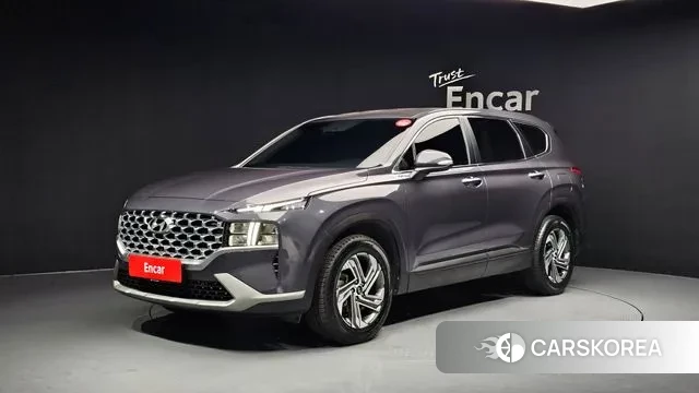 Hyundai The New Santa Fe 2021 Серый из Кореи