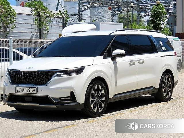 Kia Carnival 4th generation 2022 Белый из Кореи