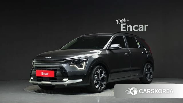 Kia Di Ol Nu Niro 2022 Серый из Кореи