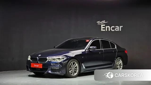 BMW 5 Series (G30) 2020 Синий из Кореи