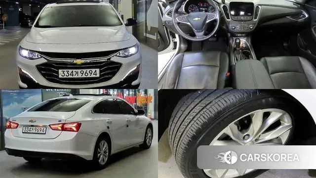 Chevrolet (GM Daewoo) The New Malibu 2019 Белый из Кореи