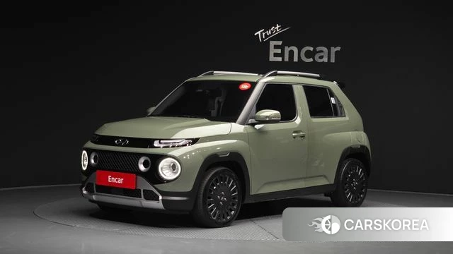 Hyundai Casper 2022 Темно-зеленый из Кореи