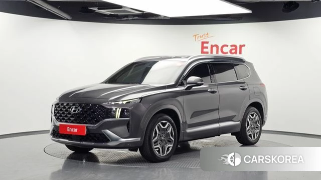 Hyundai The New Santa Fe 2021 Серый из Кореи