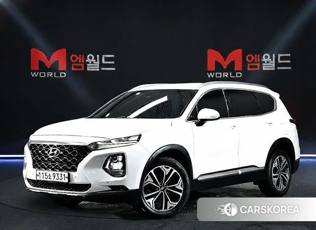 Hyundai Santa Fe TM 2019 Черный из Кореи