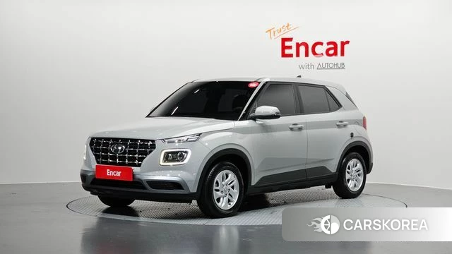 Hyundai Venue 2022 Серебристо-серый из Кореи