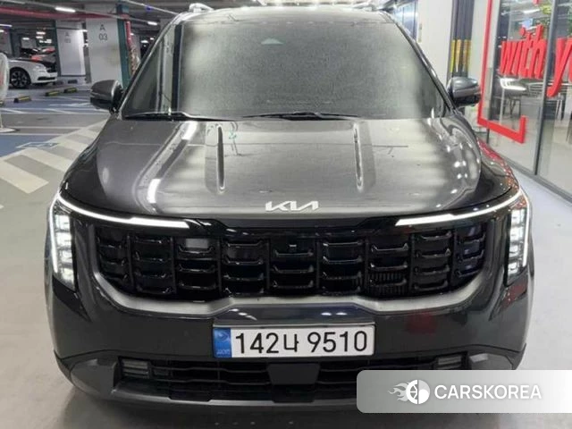 Kia The New Carnival 4th Generation 2024 Серый из Кореи