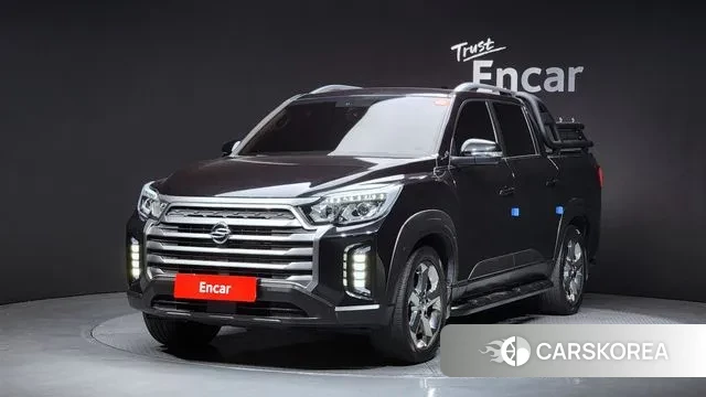 Ssangyong The New Rexton Sport 2021 Черный из Кореи