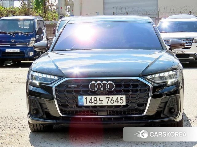 Audi A8 (D5) 2022 Черный из Кореи