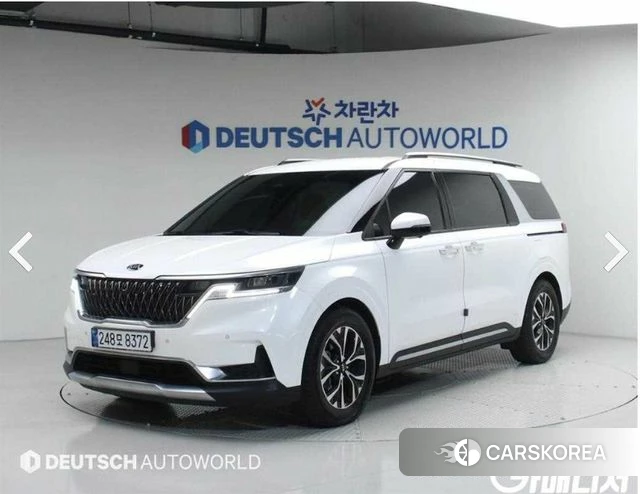 Kia Carnival 4th generation 2021 Белый из Кореи