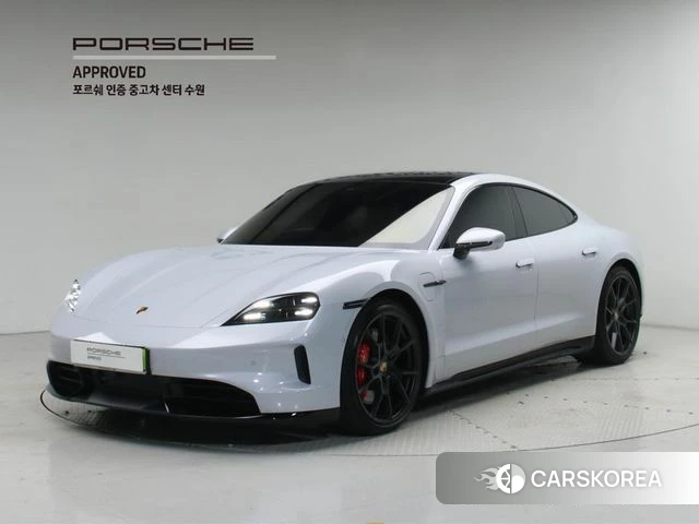 Porsche Taycan 2025 Белый из Кореи