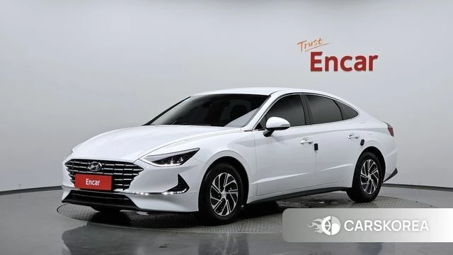 Hyundai Sonata Hybrid (DN8) 2022 Белый из Кореи