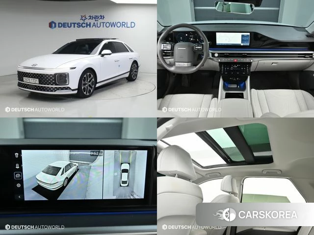Hyundai Grandeur (GN7) 2024 Белый из Кореи