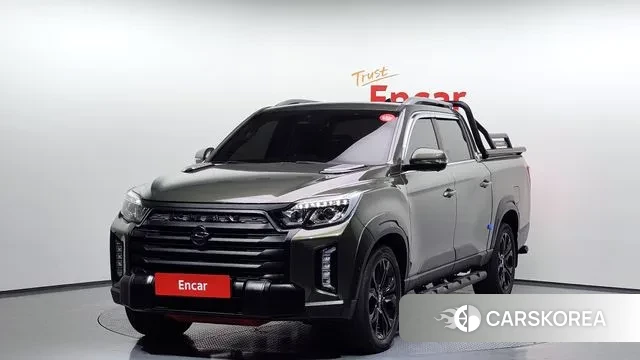 Ssangyong The New Rexton Sports Cannes 2022 Светло-зеленый из Кореи