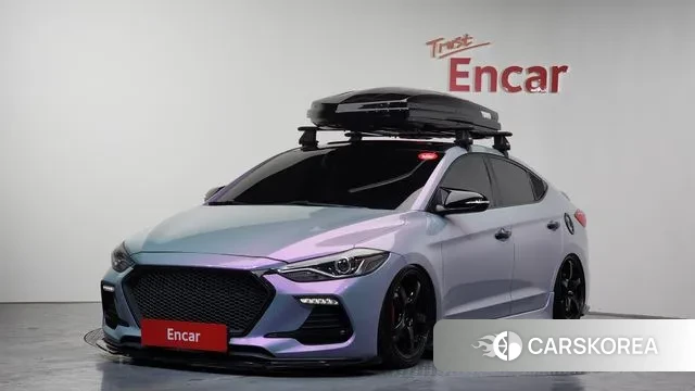 Hyundai Avante AD 2018 Светло-серебряный цвет из Кореи