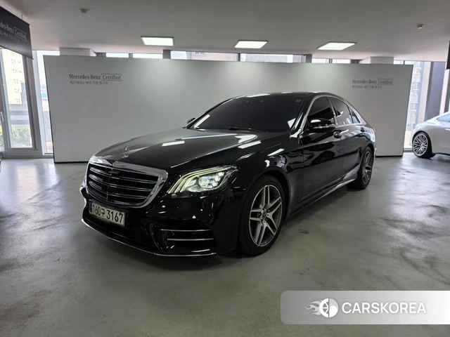 Mercedes-Benz S-Class W222 2020 Черный из Кореи