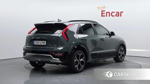 Kia Di Ol Nu Niro 2022 Зеленый из Кореи