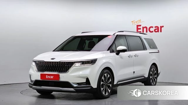 Kia Carnival 4th generation 2021 Белый из Кореи