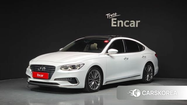 Hyundai Grandeur IG 2018 Белый из Кореи