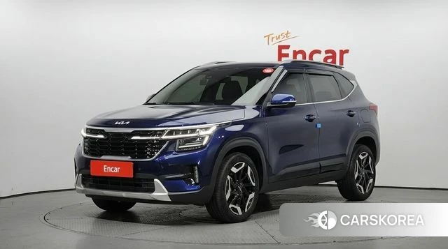Kia The New Seltos 2023 Синий из Кореи