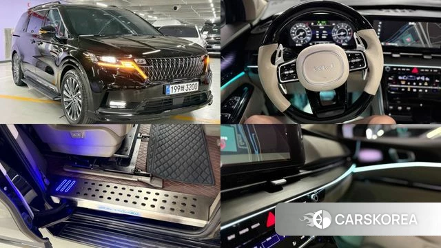 Kia Carnival 4th generation 2023 Черный из Кореи