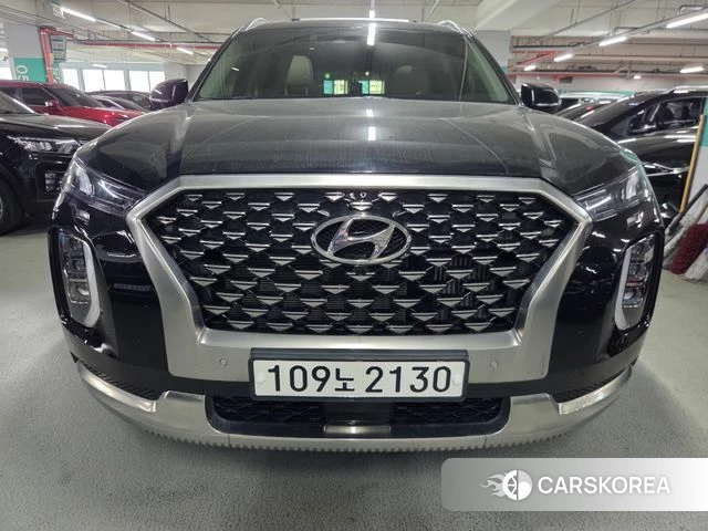 Hyundai Palisade 2022 Черный из Кореи