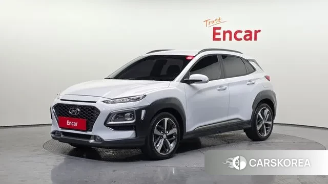 Hyundai Kona 2019 Белый из Кореи