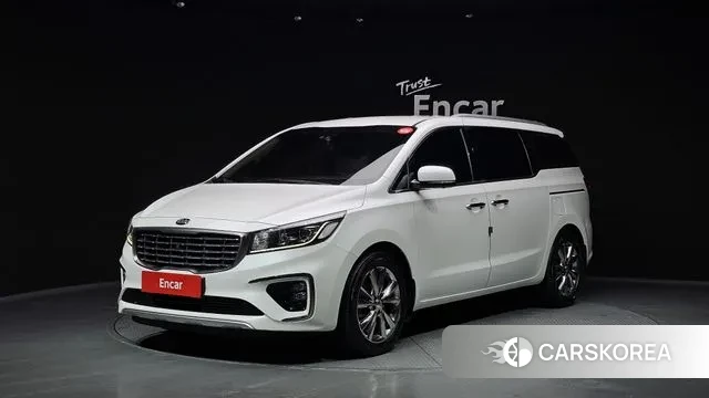 Kia The New Carnival 2020 Белый из Кореи