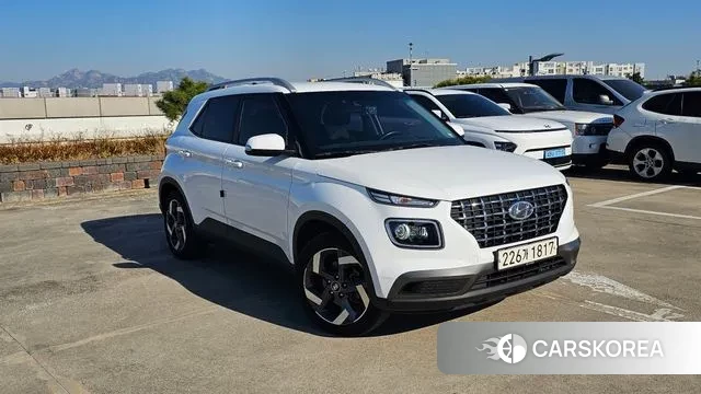 Hyundai Venue 2020 Белый из Кореи