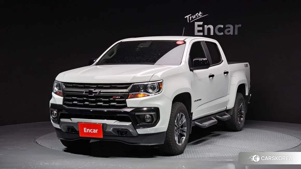 Chevrolet (GM Daewoo) Real New Colorado 2020 Белый из Кореи