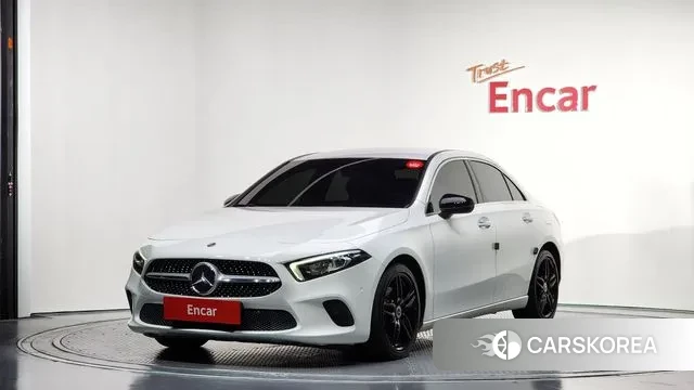 Mercedes-Benz A-Class W177 2021 Белый из Кореи