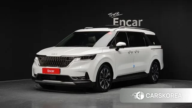 Kia Carnival 4th generation 2023 Белый из Кореи