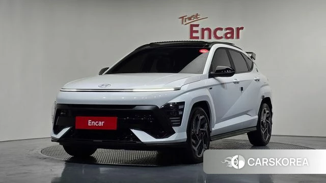 Hyundai Kona (SX2) 2024 Белый из Кореи