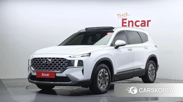Hyundai The New Santa Fe 2021 Белый из Кореи
