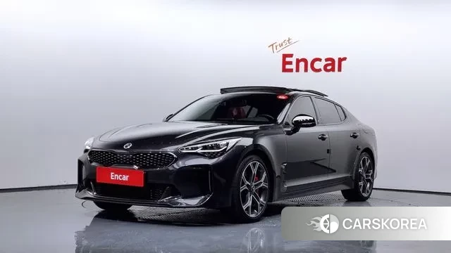 Kia Stinger 2018 Серый из Кореи