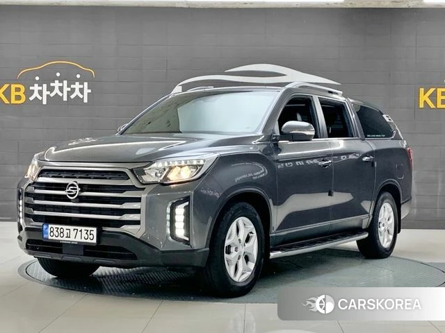 Ssangyong The New Rexton Sport 2022 Серый из Кореи