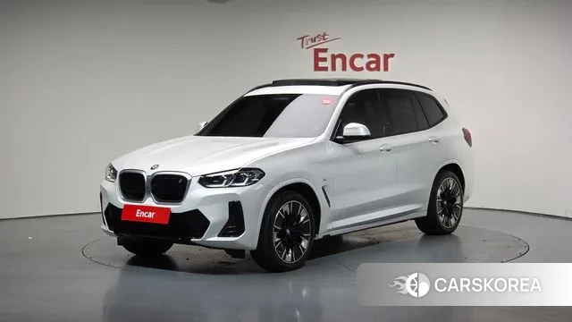 BMW iX3 2024 Белый из Кореи