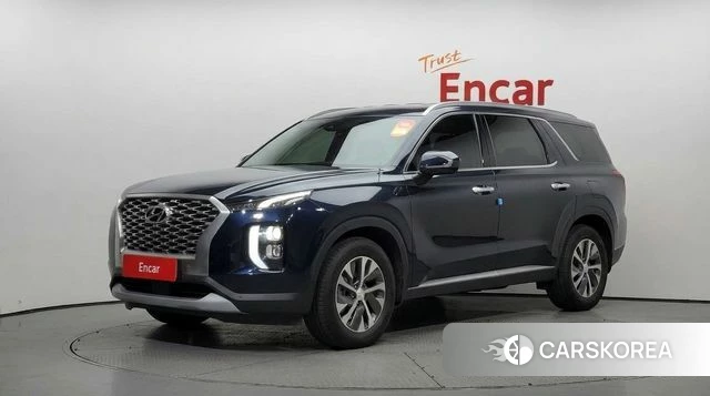 Hyundai Palisade 2021 Черный из Кореи