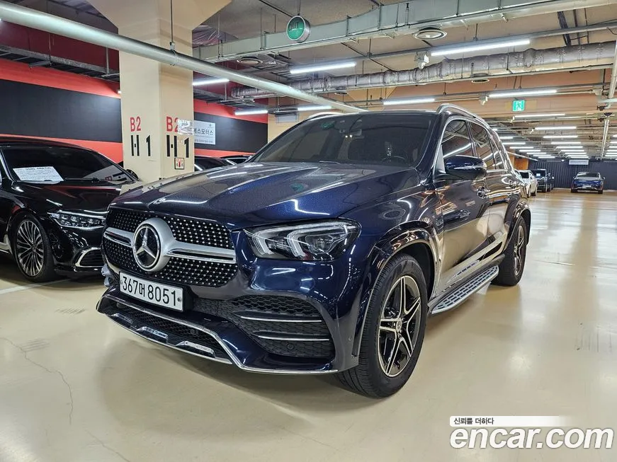 Mercedes-Benz GLE-Class W167 2019 Синий из Кореи