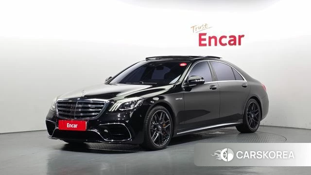 Mercedes-Benz S-Class W222 2020 Черный из Кореи
