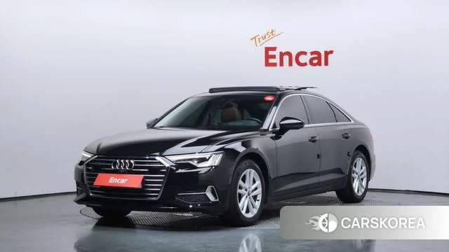 Audi A6 (C8) 2022 Черный из Кореи