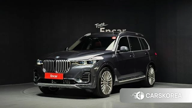 BMW X7 (G07) 2022 Серый из Кореи